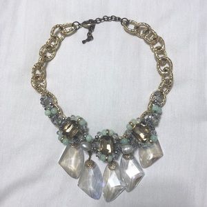 Crystal statement necklace